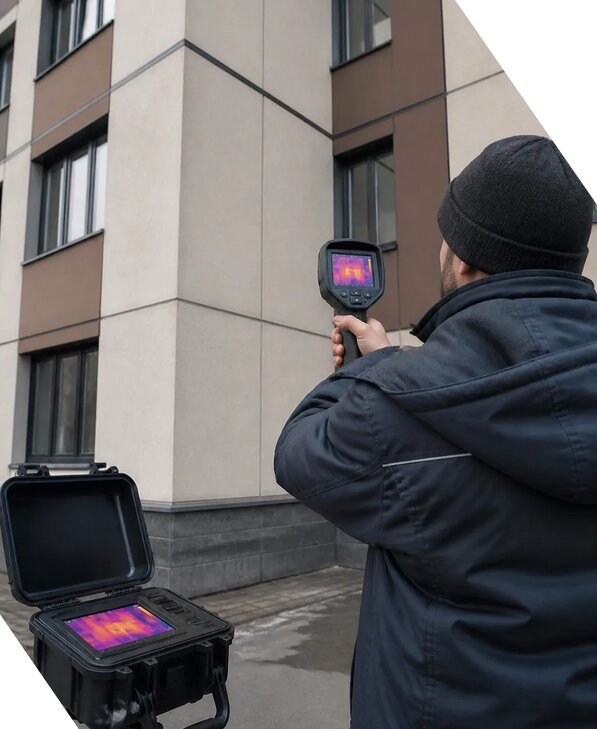 Тепловизионное обследование зданий и сооружений в Нерюнгри